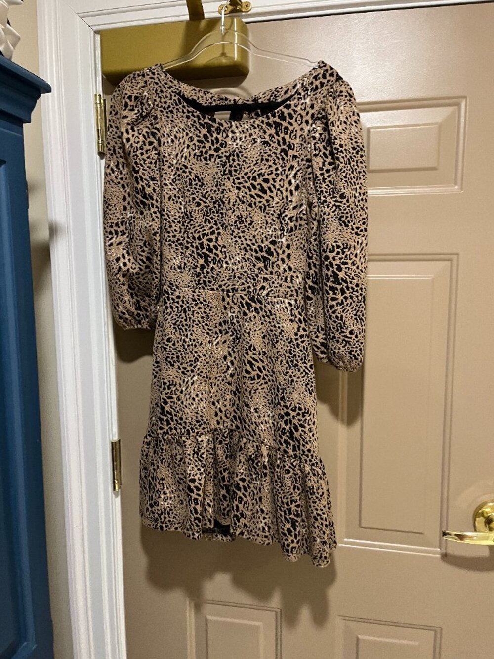 Anthropologie Maeve Knit Cut Out Mini Dress